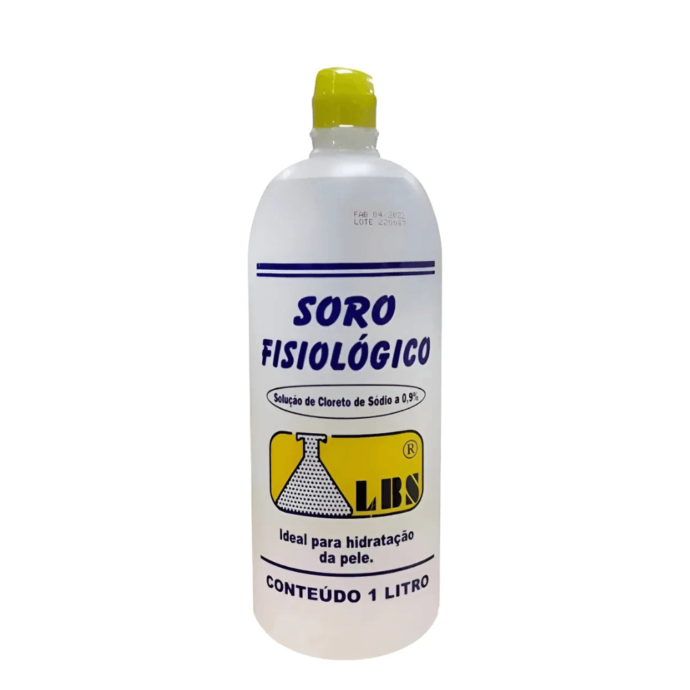 Soro Fisiológico LBS frasco com 1L